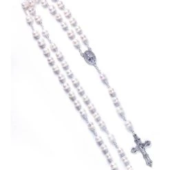 Cultured Pearls Rosary