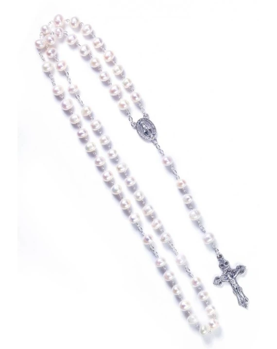 Cultured Pearls Rosary