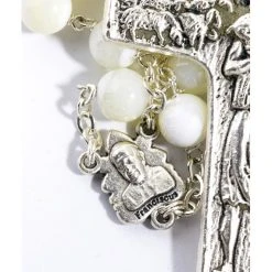 Pope Francis Mother Of Pearl Rosary