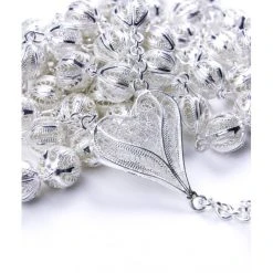 Sterling Silver Air Filigree Rosary