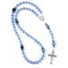 Cornflower Silver Blue Rosary