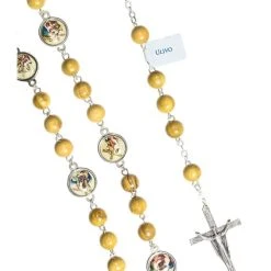 Via Crucis Olive Wood Rosary