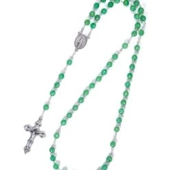 Faceted Aventurina Rosary