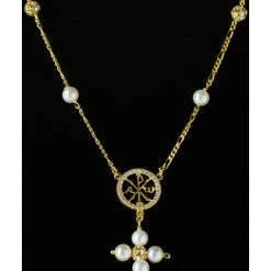 Pax And Pearls Necklace