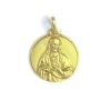 Scapular Medal Sterling Silver Gold Plated