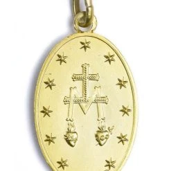 Miraculous Gold Plated Medal