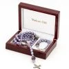 Rosary And Rosary Bracelet Set - Venetian Violet