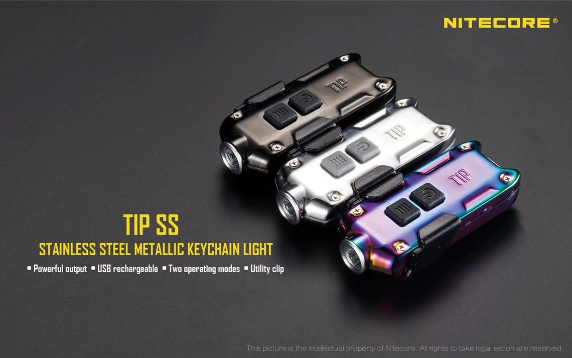 Nitecore TIP Stainless Steel JetBlack - Image 2
