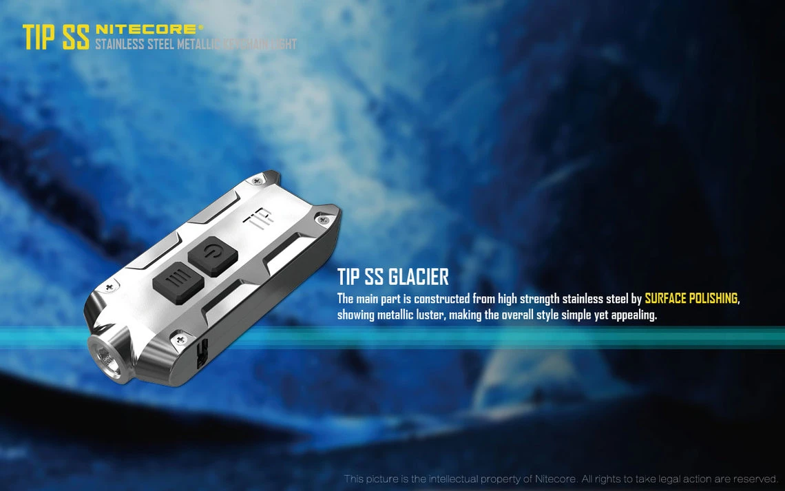 Nitecore TIP Stainless Steel JetBlack - Image 5